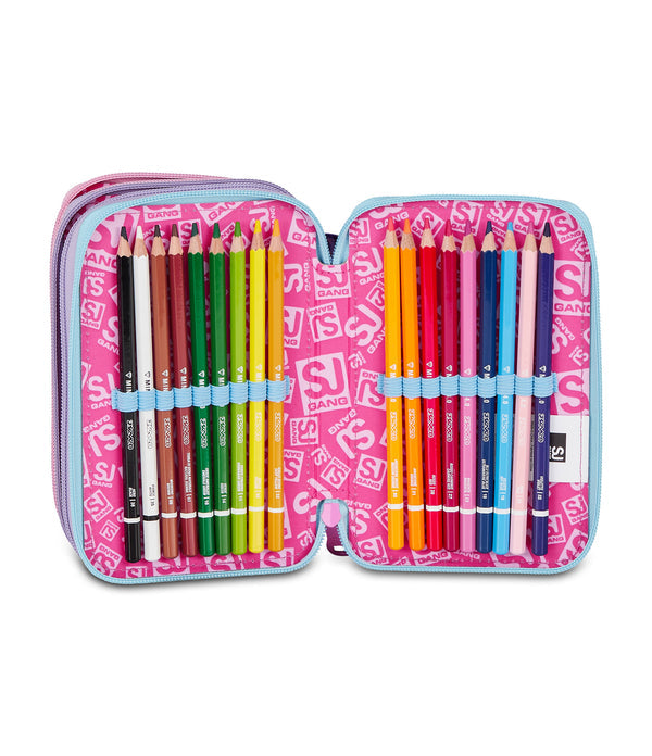 Astuccio 3 Zip SJ Gang Magical Fantasy Girl