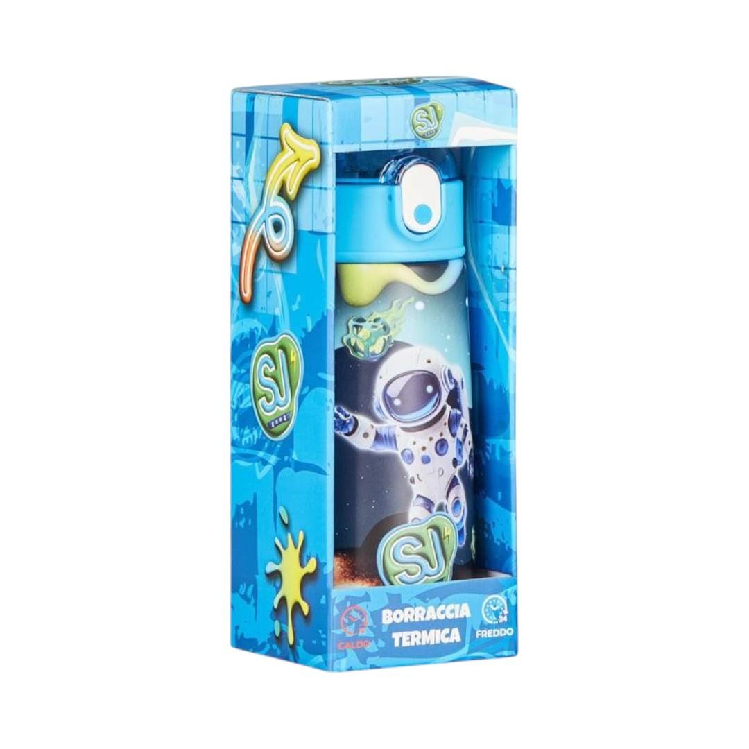 Borraccia SJ con cannuccia acciaio inox 0,46L Astronauta.