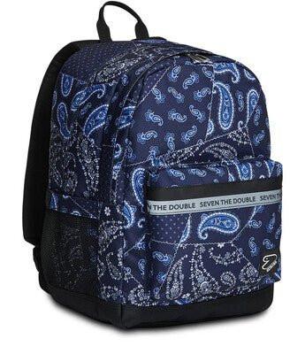 Zaino Seven® THE DOUBLE PRO XXL - Sostenibile e Spazioso per le Tue Esigenze Quotidiane - Quiscuola