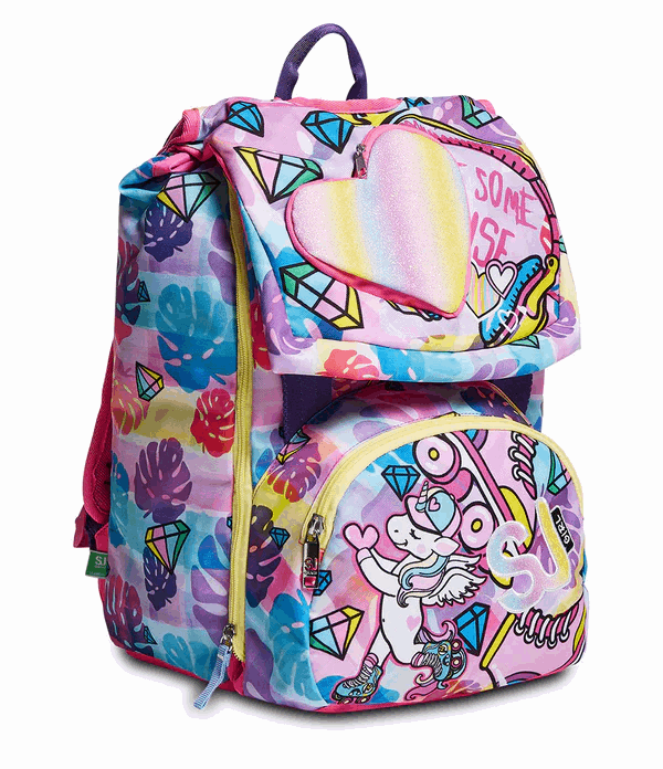 Zaino SJ Rollerskate Girl - Confort e Stile Unici - Quiscuola