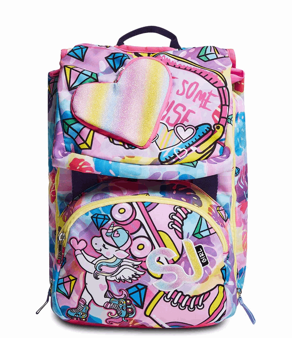 Zaino SJ Rollerskate Girl - Confort e Stile Unici - Quiscuola