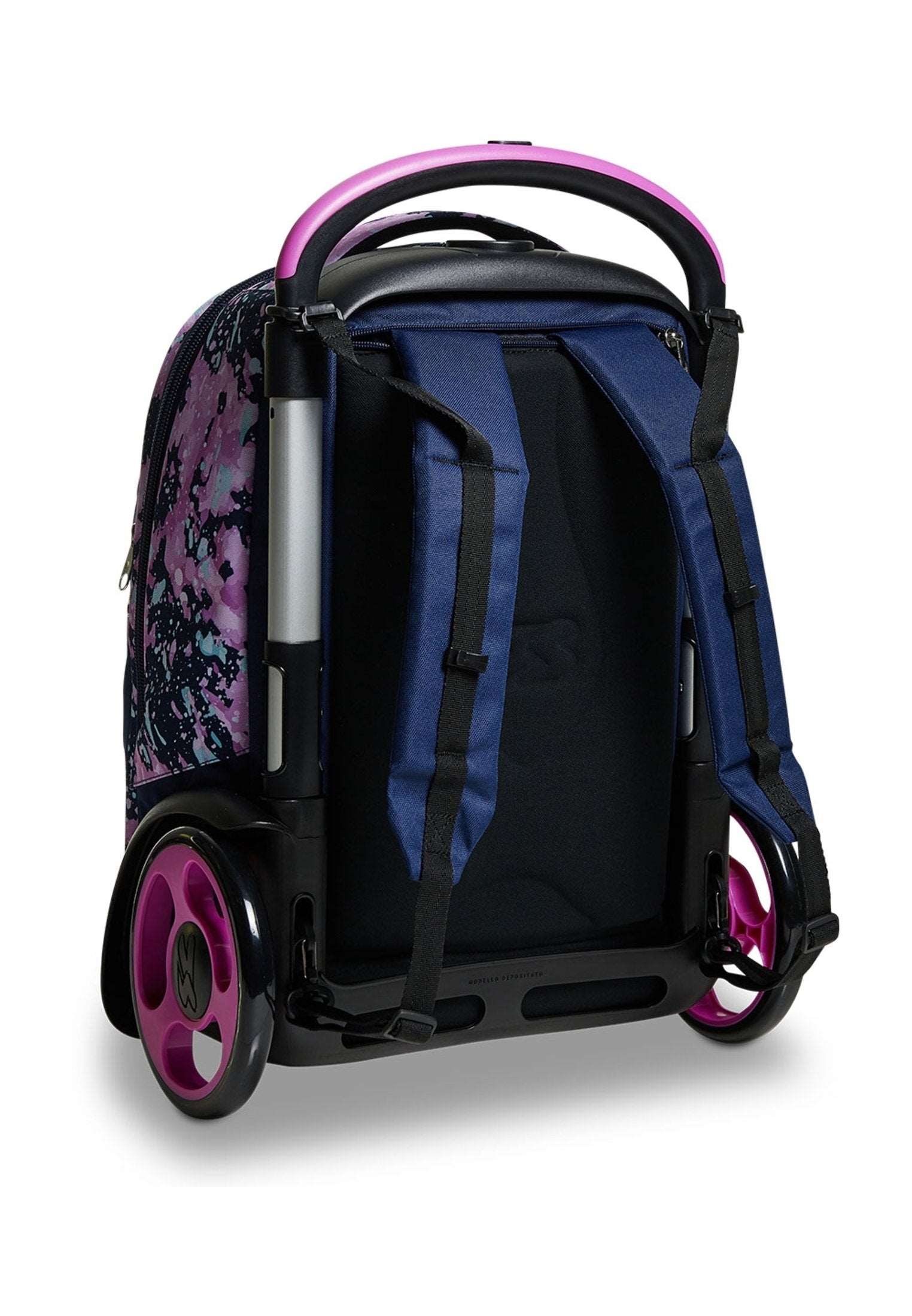 Trolley Seven® Tyre - Drawingpin Girl: Trolley di Alta Qualità per Studenti