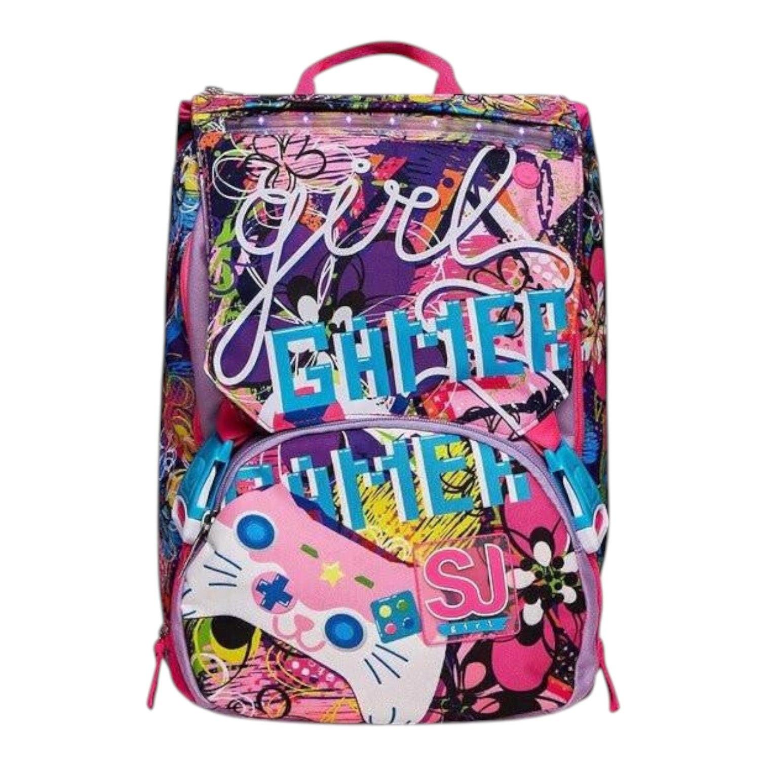 Zaino Estensibile SJ Gang Big Gleamled Girl con LED 28L.