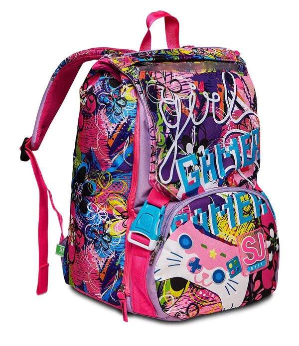 Zaino Estensibile SJ Gang Big Gleamled Girl con LED 28L.