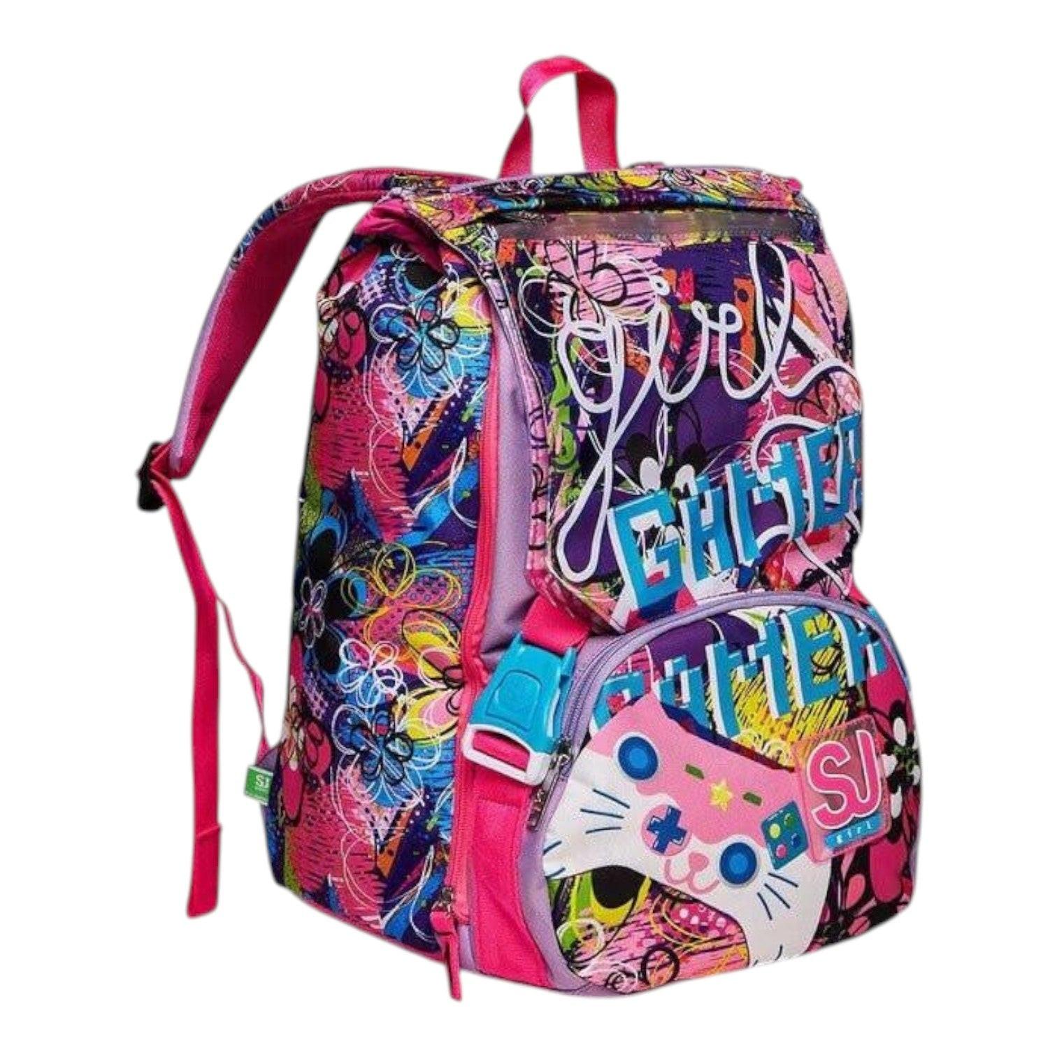 Zaino Estensibile SJ Gang Big Gleamled Girl con LED 28L.