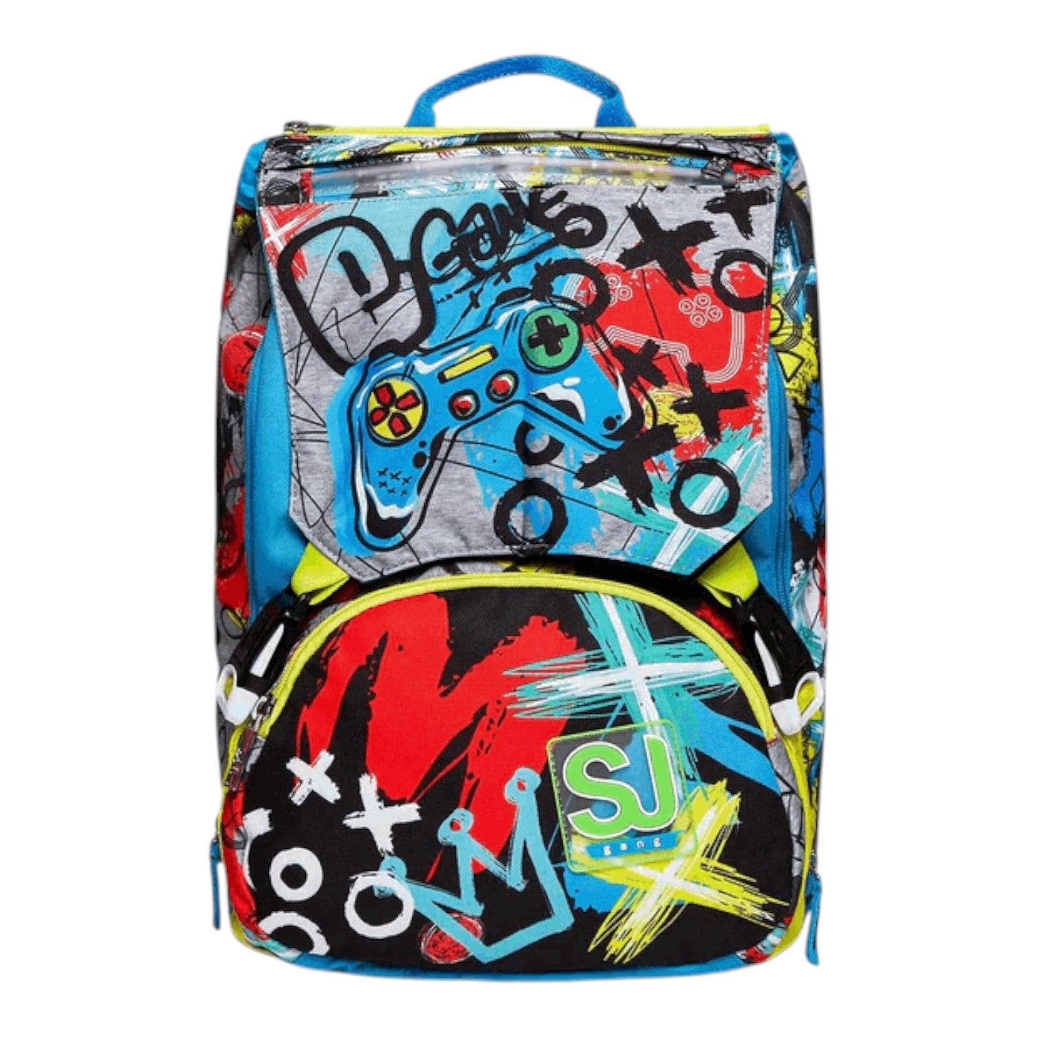 Zaino Estensibile Big SJ Gang Glitzled Boy 21-28L.
