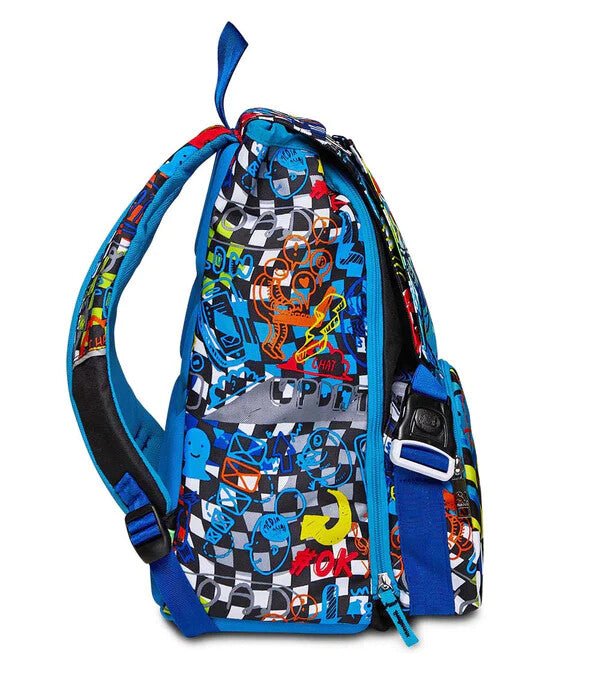 Zaino Estensibile Big Glitzled Boy SJ Gang - Brillantezza e Funzionalità per Giovani Avventurieri - Quiscuola