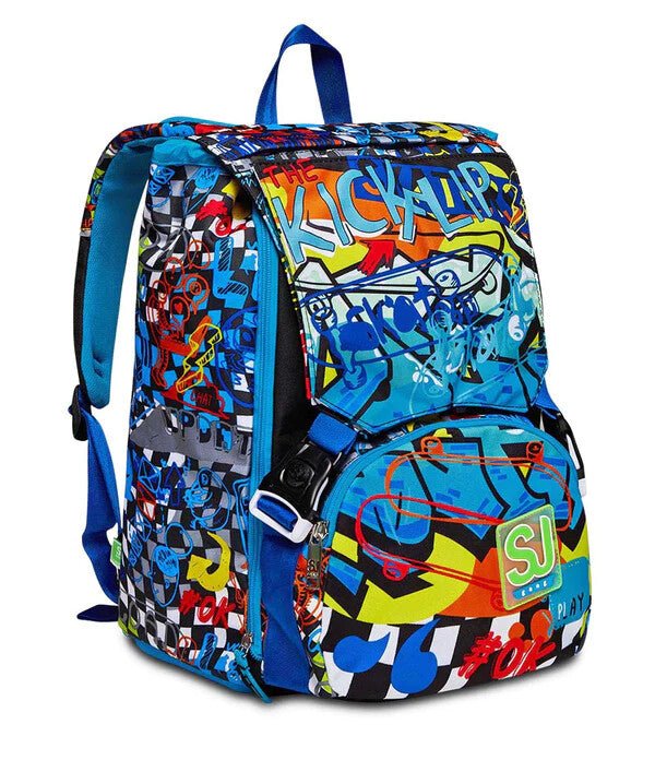 Zaino Estensibile Big Glitzled Boy SJ Gang - Brillantezza e Funzionalità per Giovani Avventurieri - Quiscuola