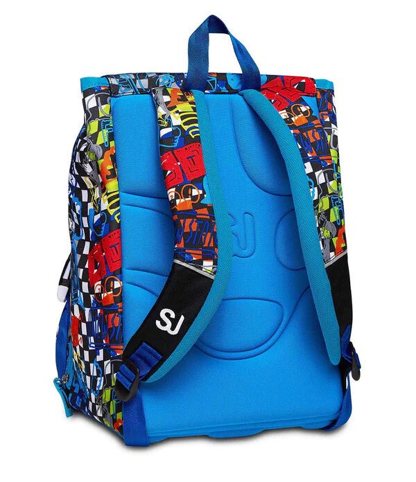 Zaino Estensibile Big Glitzled Boy SJ Gang - Brillantezza e Funzionalità per Giovani Avventurieri - Quiscuola