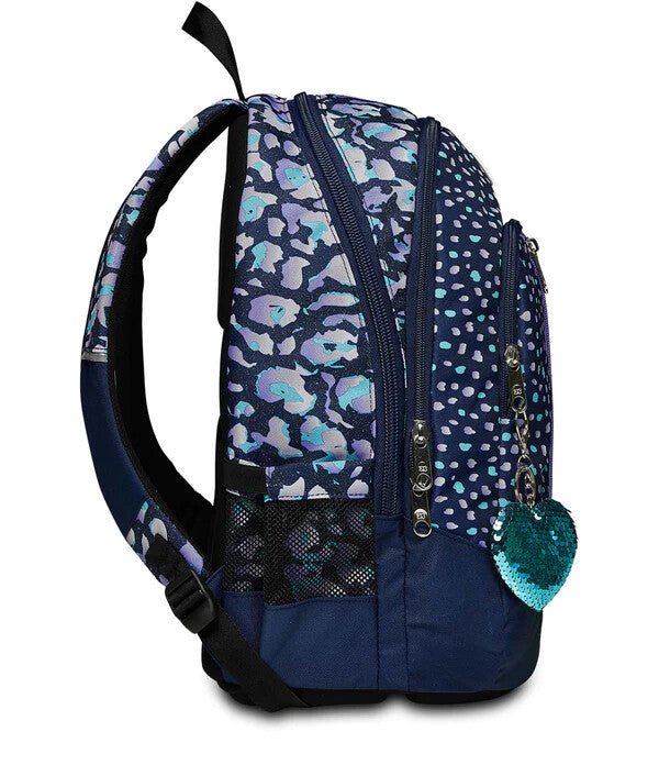 Zaino Seven® Advanced - Ziply: Funzionalità, Stile Glitter e Comfort. - Quiscuola