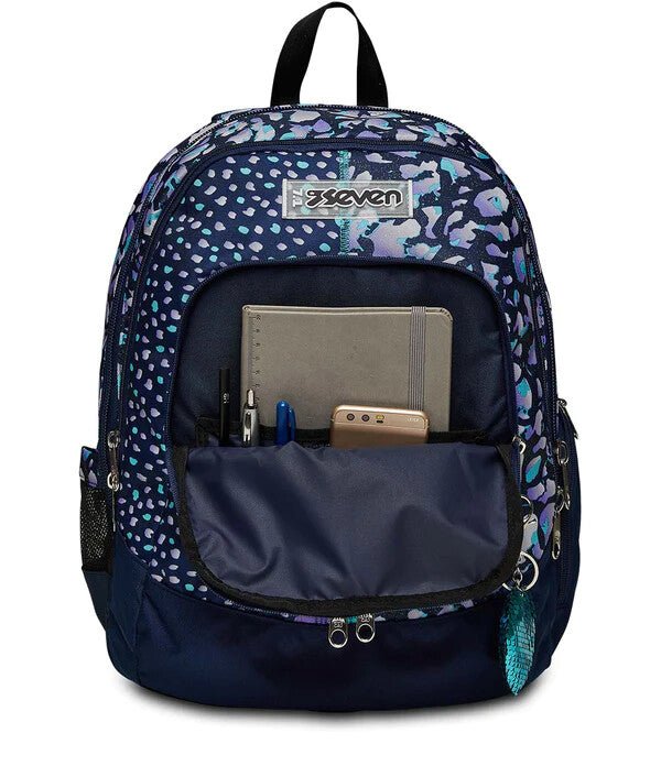 Zaino Seven® Advanced - Ziply: Funzionalità, Stile Glitter e Comfort. - Quiscuola