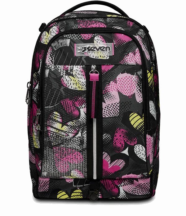 Trolley Jack - 3WD Kiddie Crush di Seven: Zaino con Carrello Sganciabile e 3 Ruote - Quiscuola