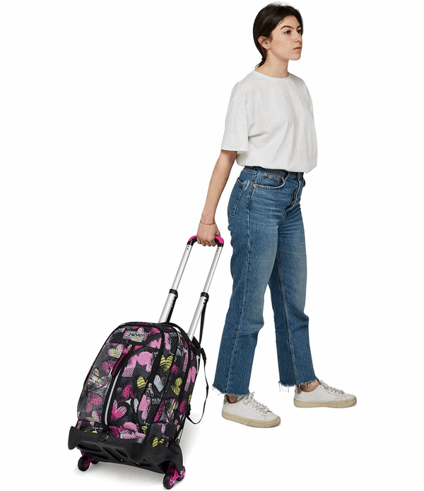 Trolley Jack - 3WD Kiddie Crush di Seven: Zaino con Carrello Sganciabile e 3 Ruote - Quiscuola