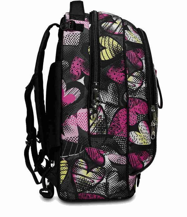 Trolley Jack - 3WD Kiddie Crush di Seven: Zaino con Carrello Sganciabile e 3 Ruote - Quiscuola