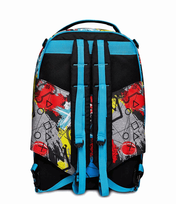 Trolley Jack 3 Ruote - Gritzled Boy: Zaino Multiuso della Linea SJ GANG! - Quiscuola