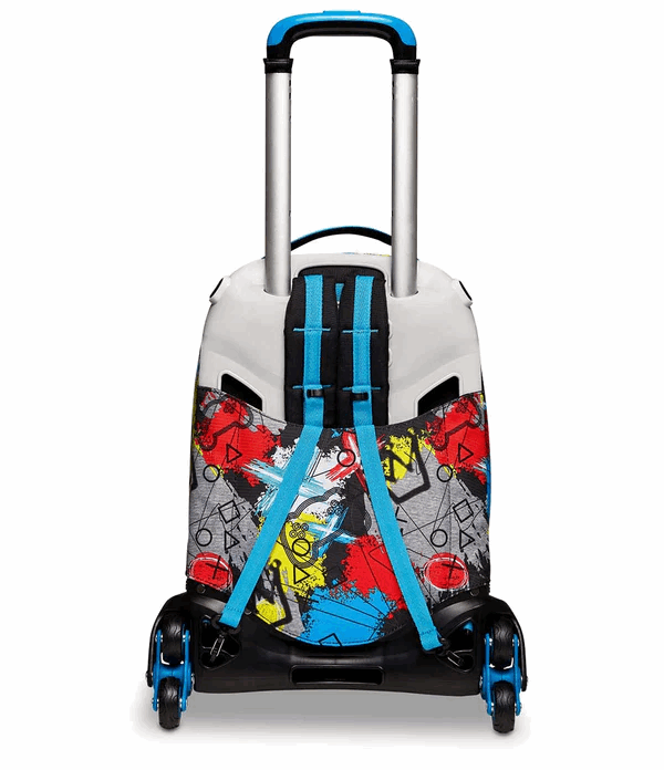 Trolley Jack 3 Ruote - Gritzled Boy: Zaino Multiuso della Linea SJ GANG! - Quiscuola