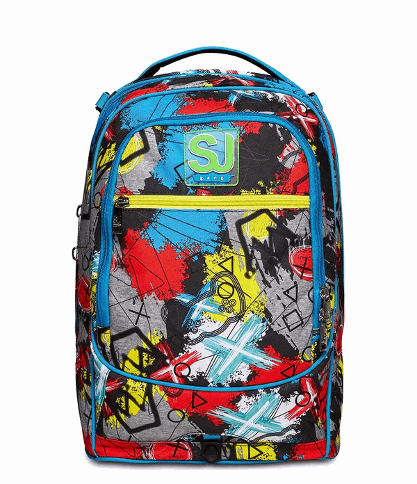 Trolley Jack 3 Ruote - Gritzled Boy: Zaino Multiuso della Linea SJ GANG! - Quiscuola