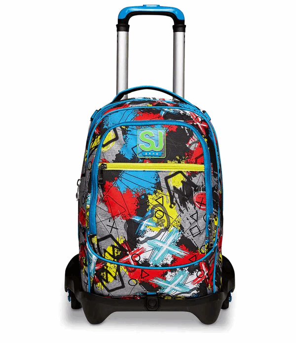 Trolley Jack 3 Ruote - Gritzled Boy: Zaino Multiuso della Linea SJ GANG! - Quiscuola
