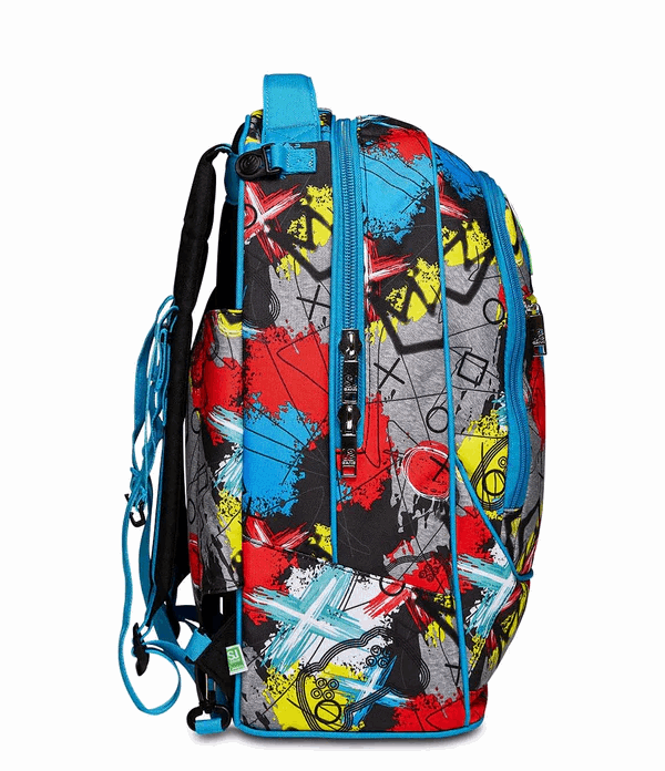 Trolley Jack 3 Ruote - Gritzled Boy: Zaino Multiuso della Linea SJ GANG! - Quiscuola