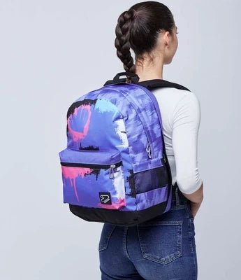 Zaino Seven Reversibile New - The Double Flashing Color: Versatilità e Stile con Funzionalità Musicale - Quiscuola