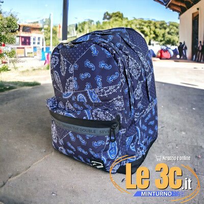 Zaino Seven® THE DOUBLE PRO XXL - Sostenibile e Spazioso per le Tue Esigenze Quotidiane - Quiscuola