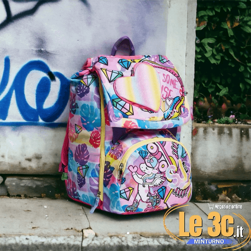 Zaino SJ Rollerskate Girl - Confort e Stile Unici - Quiscuola