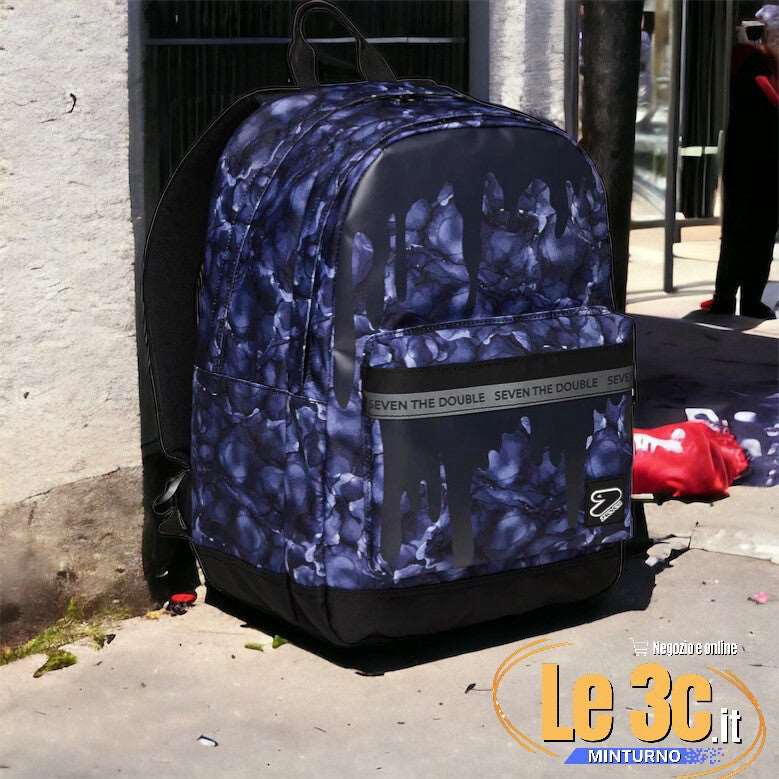 Zaino Seven The Double Pro XXL con Earphones Wireless - Quiscuola