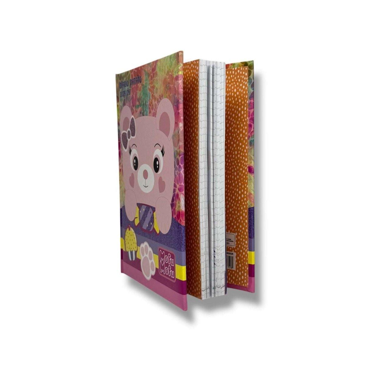 Diario Agenda Giornaliera 12 Mesi 2025/2026 – Mofu Mofu orsetto.