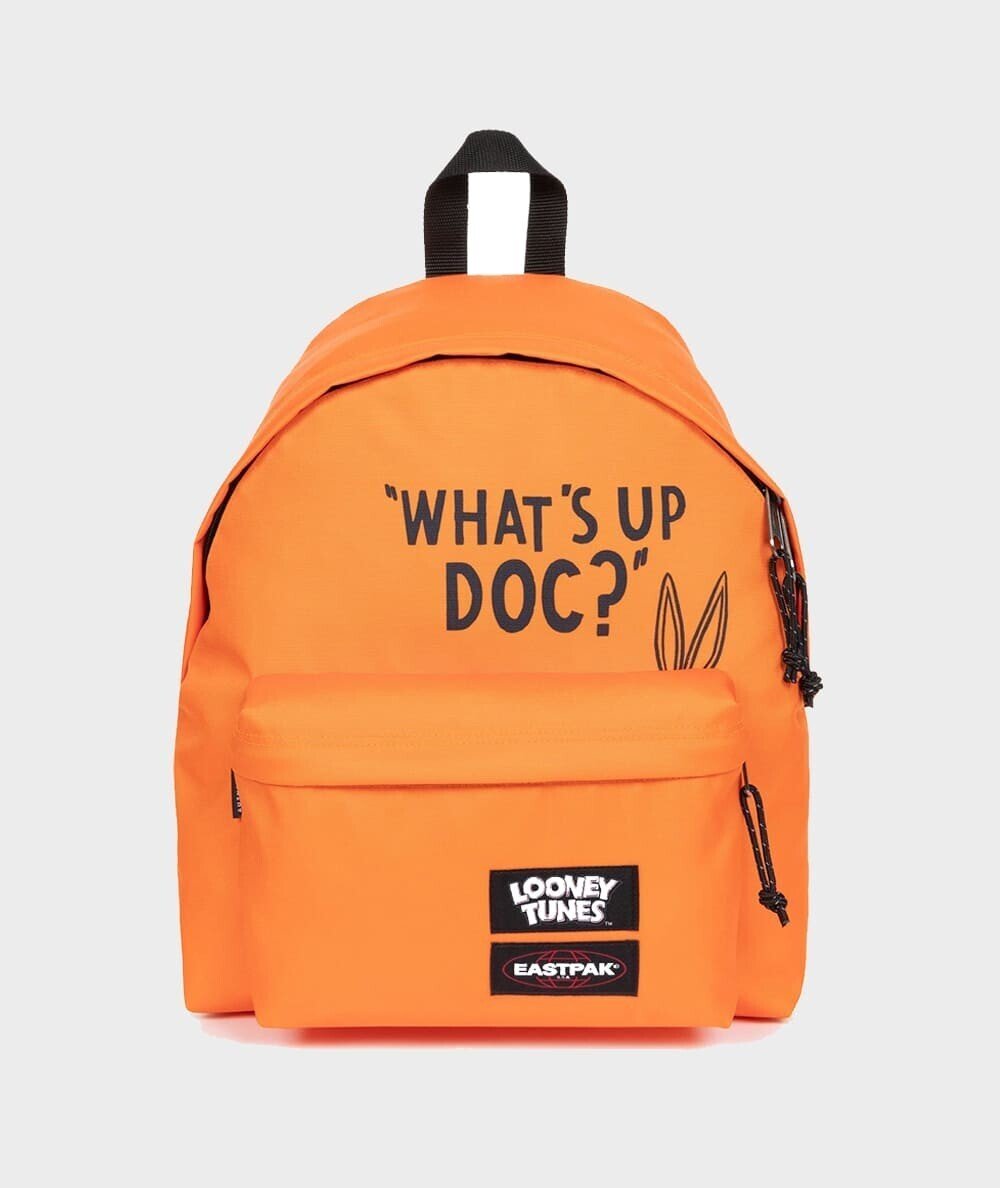 Zaino Eastpak PADDED PAK'R What's Up Doc Arancione - Edizione Looney Tunes - Quiscuola