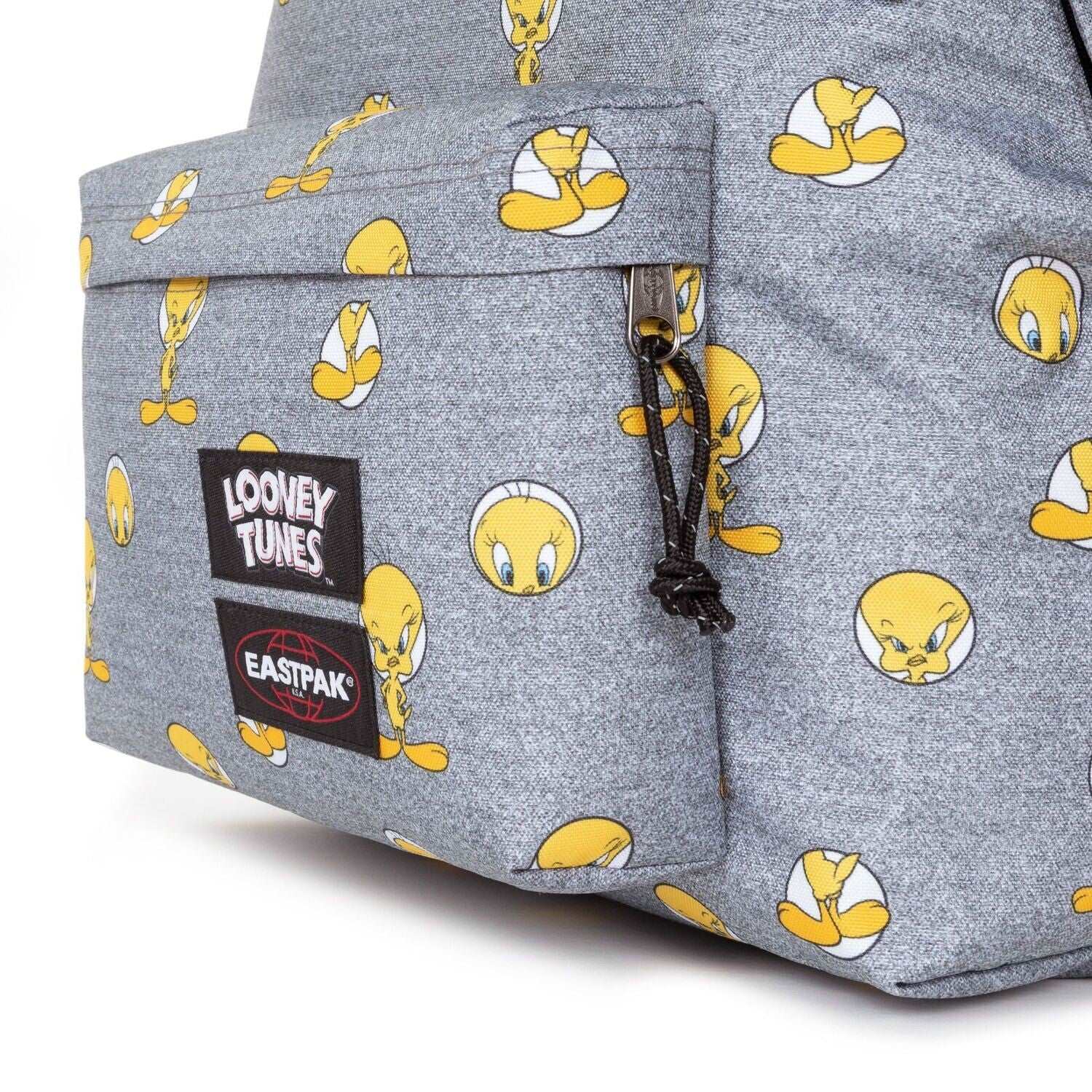 Zainetto Eastpak Padded Pak'r Tweety Grey - Esclusiva Collezione Looney Tunes - Quiscuola