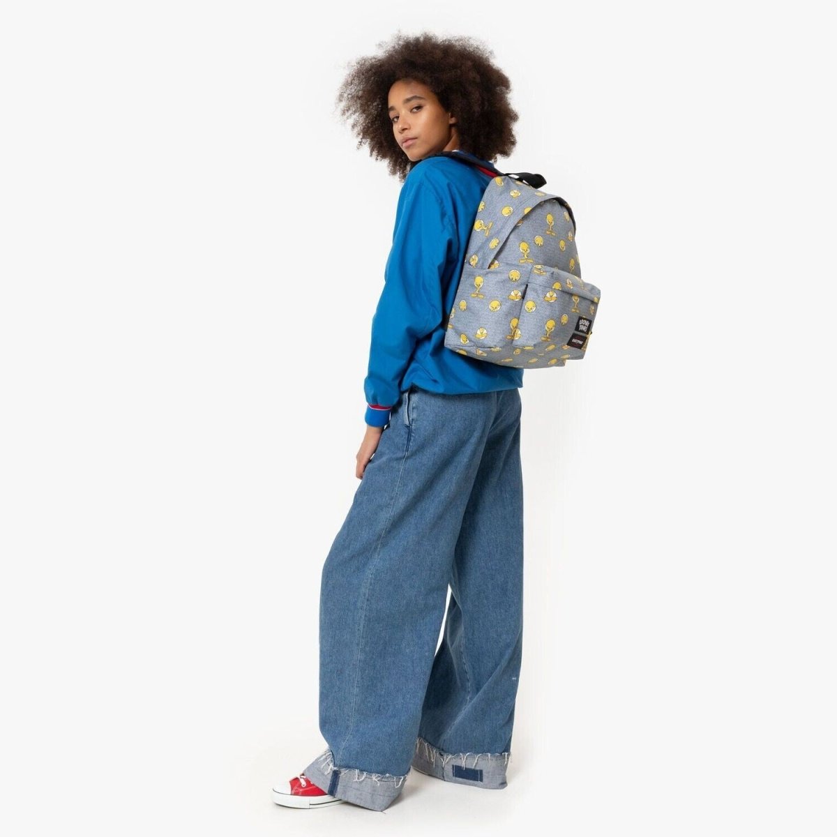 Zainetto Eastpak Padded Pak'r Tweety Grey - Esclusiva Collezione Looney Tunes - Quiscuola