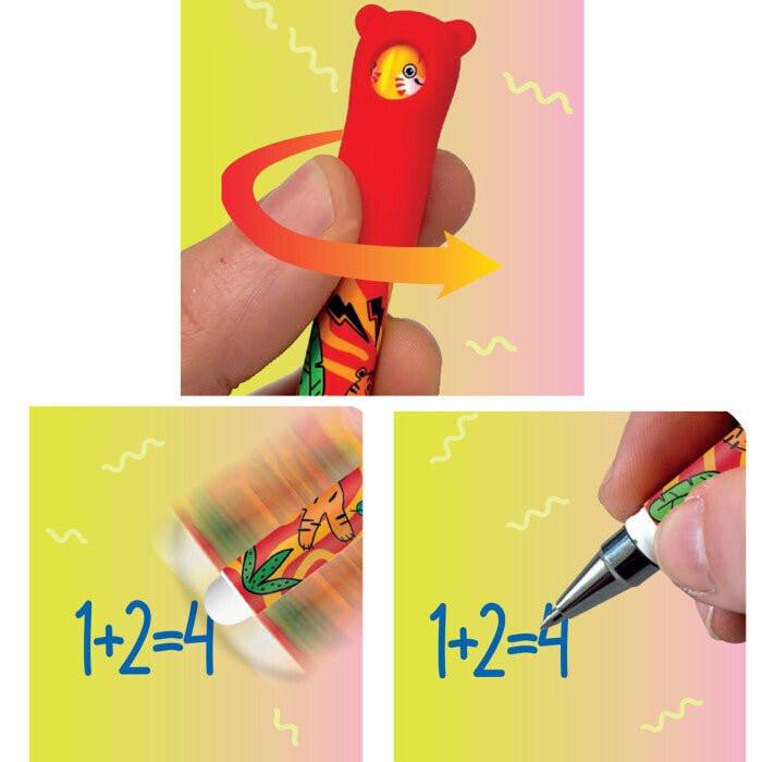 Penne Cancellabili Spinny Mitama con Faccine Cambia Mood - Scrivi, Cancella e Sorridi! - Quiscuola