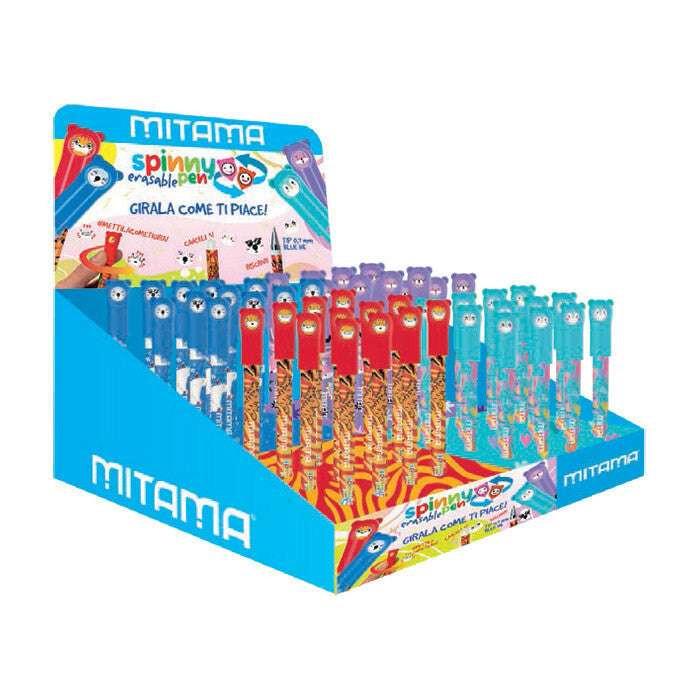 Penne Cancellabili Spinny Mitama con Faccine Cambia Mood - Scrivi, Cancella e Sorridi! - Quiscuola
