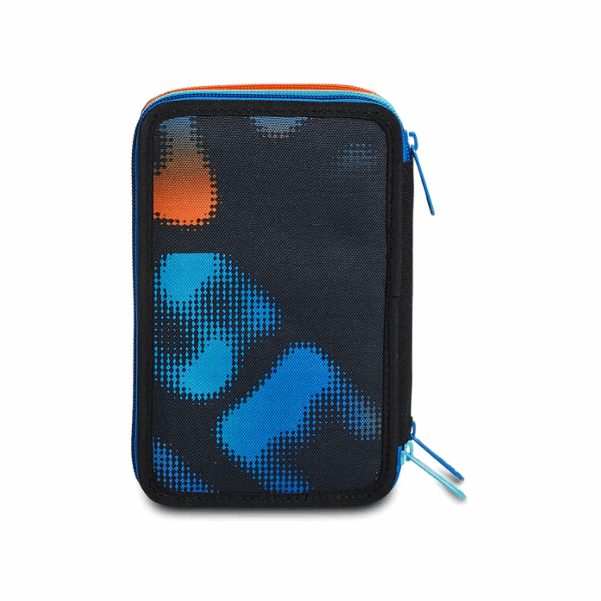 Astuccio 3 Zip Seven Melt Boy - Completo di 45 Accessori - Quiscuola