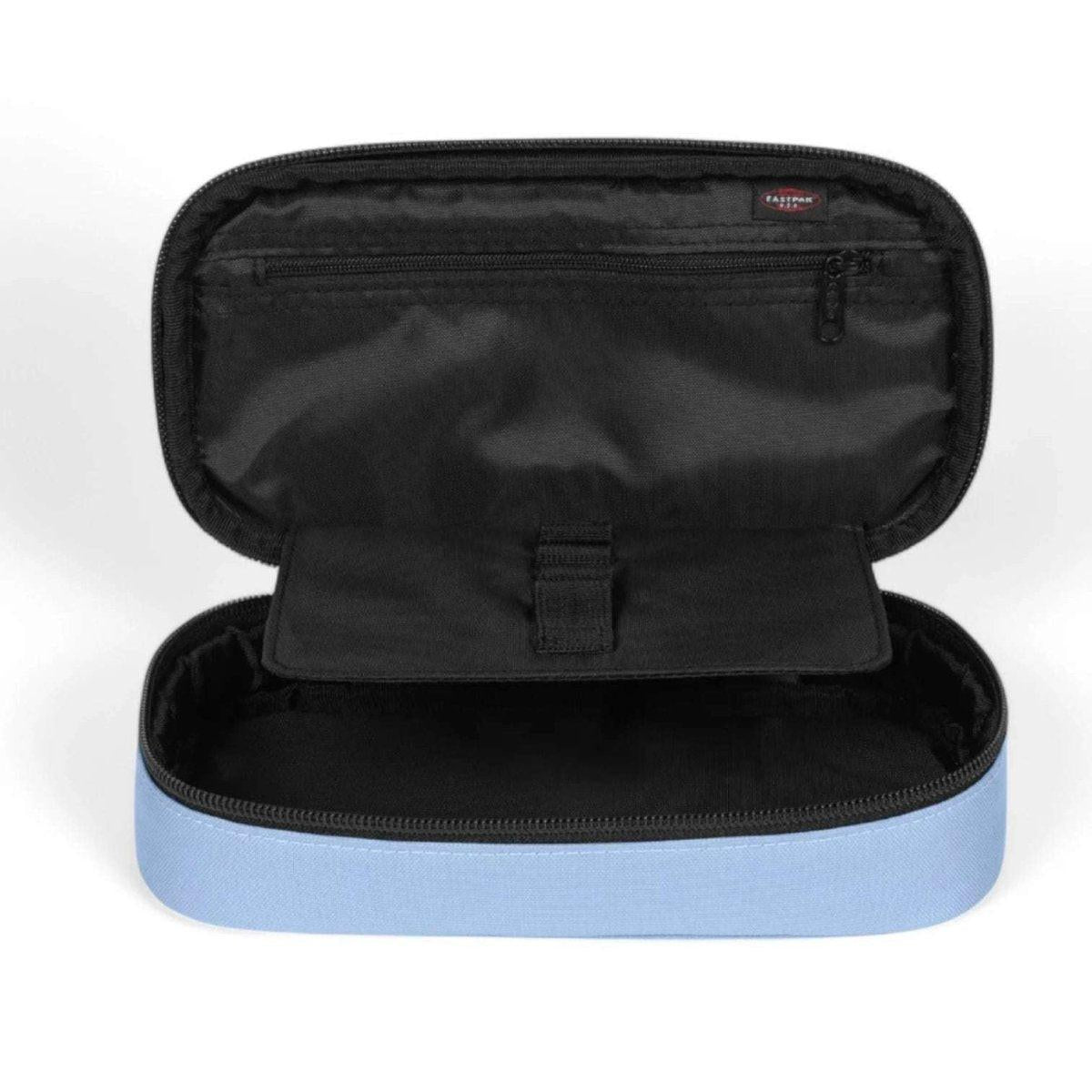 Astuccio Eastpak Oval Mesh Cerulean Blue – Con Tasca Frontale.