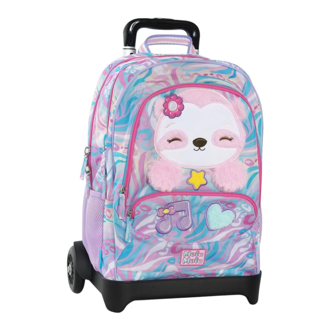 Zaino Trolley Staccabile Mofu Mofu Panini Bradipo