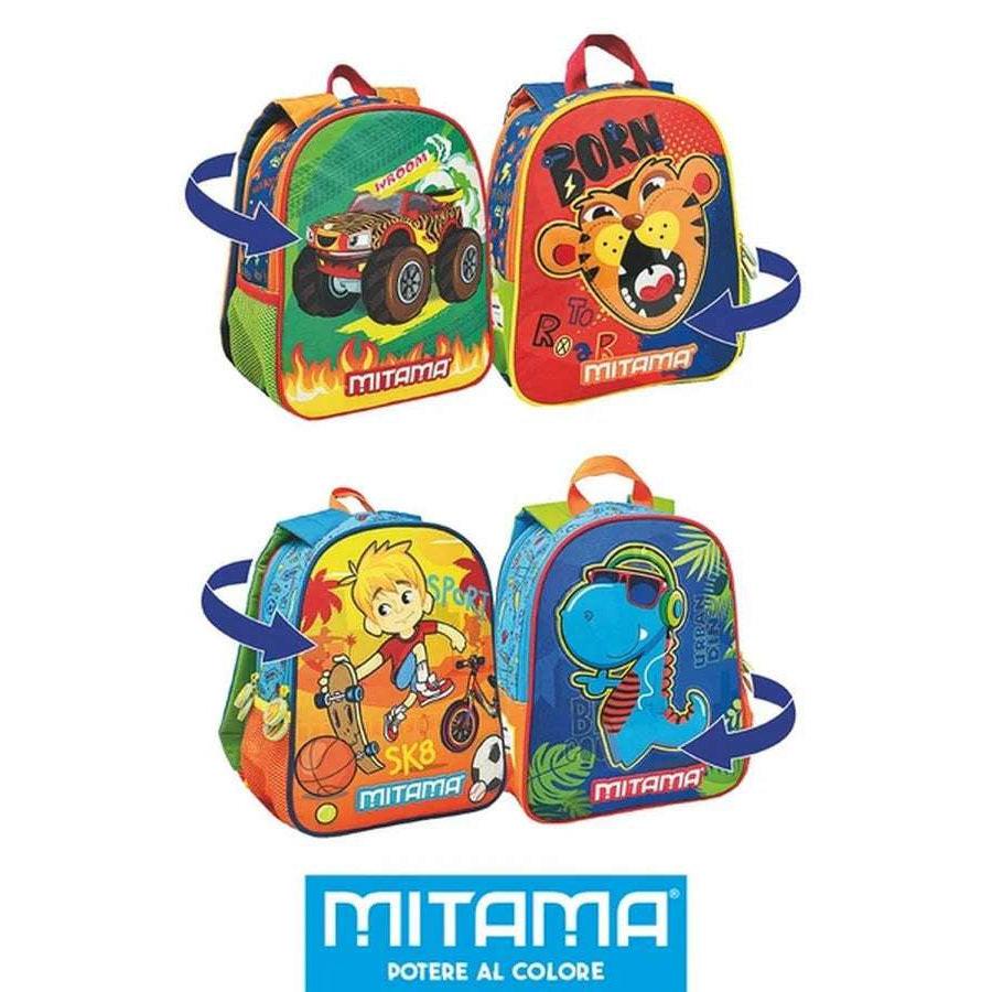 Zaino Mitama Spinny Boy Mix – Stile, Comfort e Funzionalità per la Scuola - Quiscuola