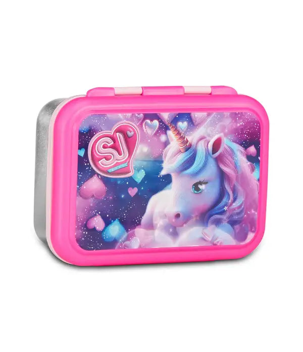 Porta merenda SJ Gang Fantasy Girl 850 ml acciaio