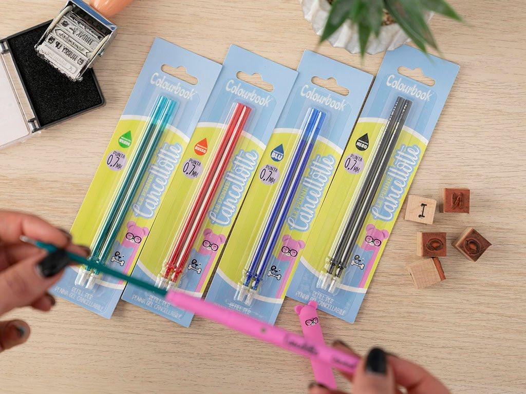 Refill Inchiostro Termosensibile Penne Cancellotte Colourbook.