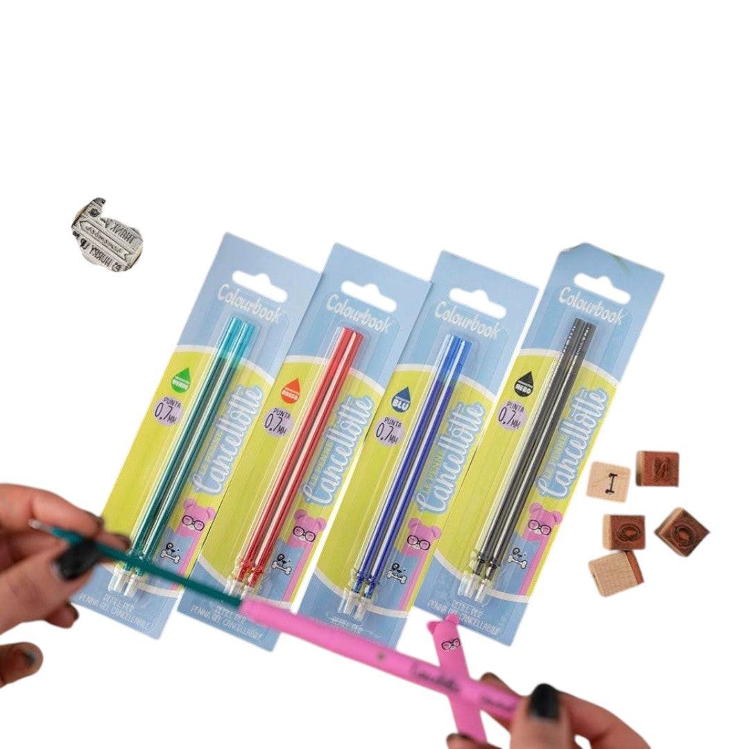 Refill Inchiostro Termosensibile Penne Cancellotte Colourbook.
