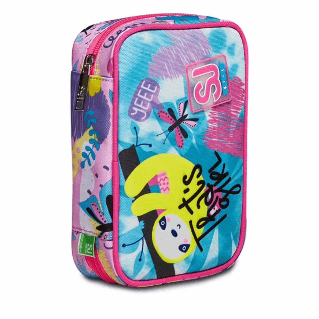 Astuccio SJ Speed Case Clack It Girl - Completo di Accessori - Quiscuola