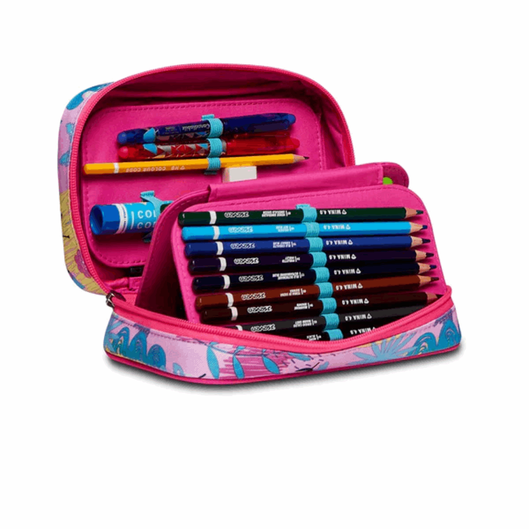 Astuccio SJ Speed Case Clack It Girl - Completo di Accessori - Quiscuola