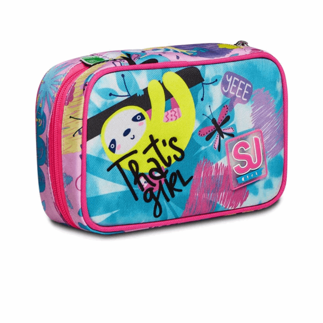 Astuccio SJ Speed Case Clack It Girl - Completo di Accessori - Quiscuola