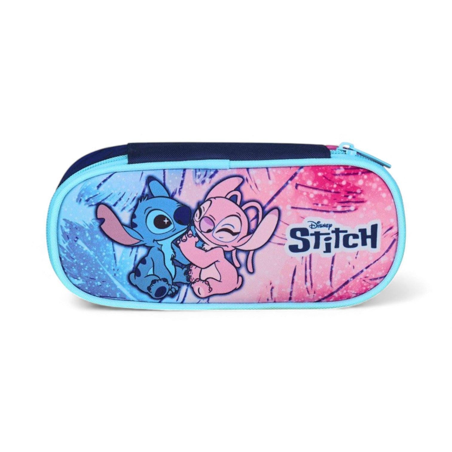 Astuccio Round Plus Oval Seven Stitch Disney Portapenne.