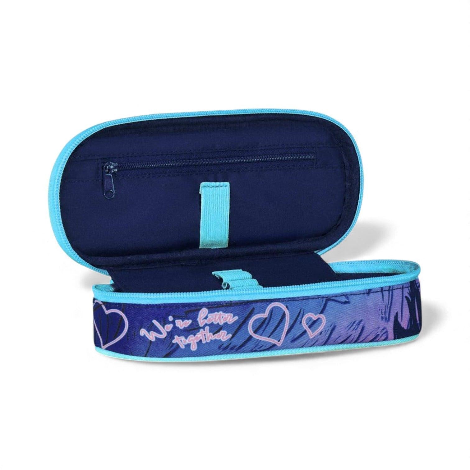 Astuccio Round Plus Oval Seven Stitch Disney Portapenne.