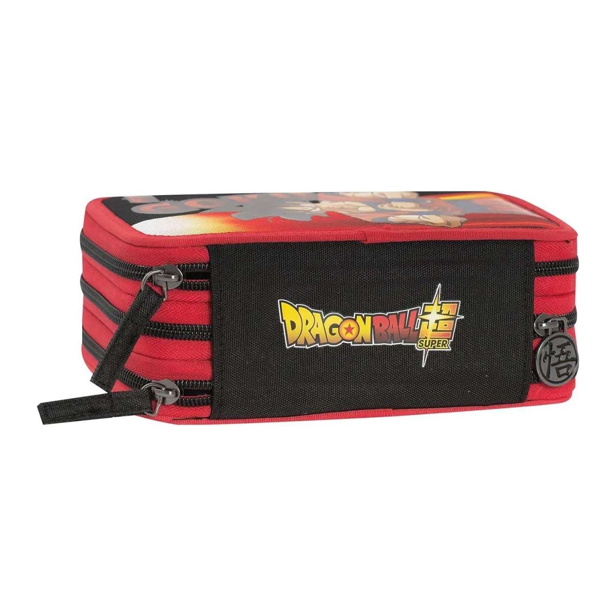 Astuccio 3 Zip Dragon Ball Super Franco Panini - Completo di Accessori - Quiscuola