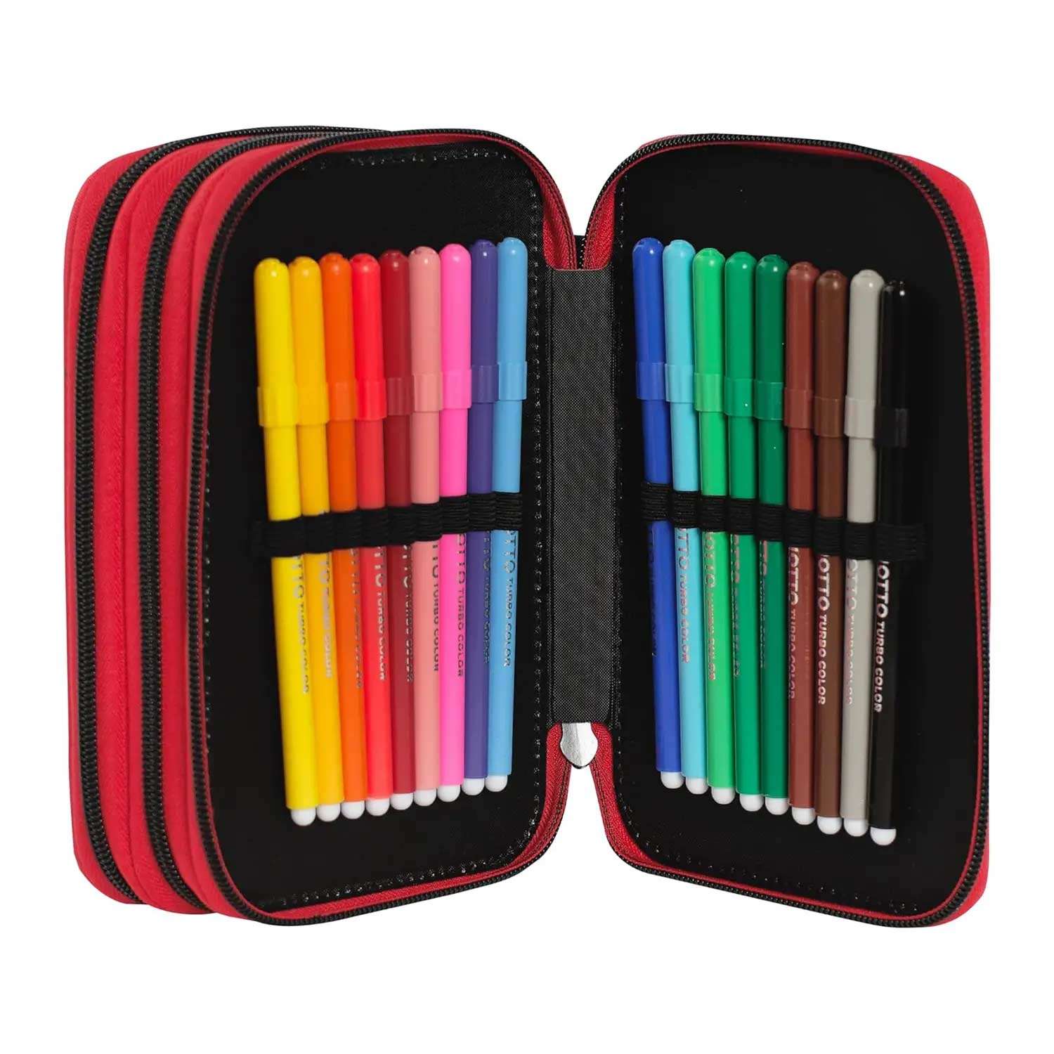 Astuccio 3 Zip Dragon Ball Super Franco Panini - Completo di Accessori - Quiscuola