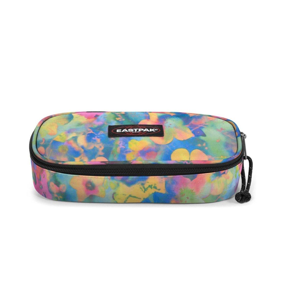 Astuccio Eastpak Oval Single Flower Blur Mix – Originalità e Ordine in un Solo Colpo d'Occhio - Quiscuola