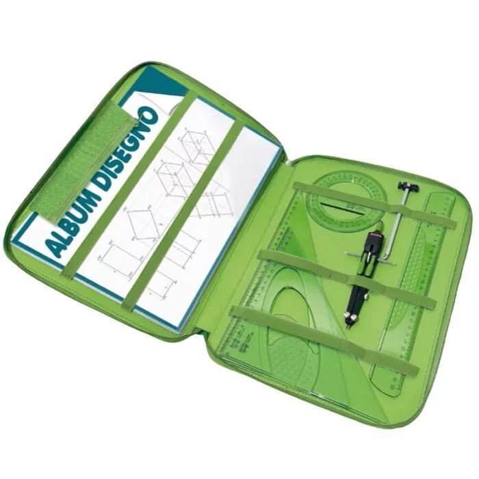 Astuccio 1 Zip con Corredo Disegno Tecniko Elastika – Arda - Quiscuola