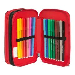 Astuccio Scuola Mario Kart Ufficiale - 3 Zip - Kit Completo - Quiscuola